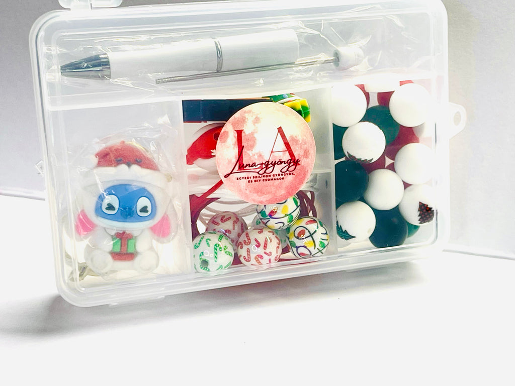 Karácsonyi Sti-ch DIY doboz