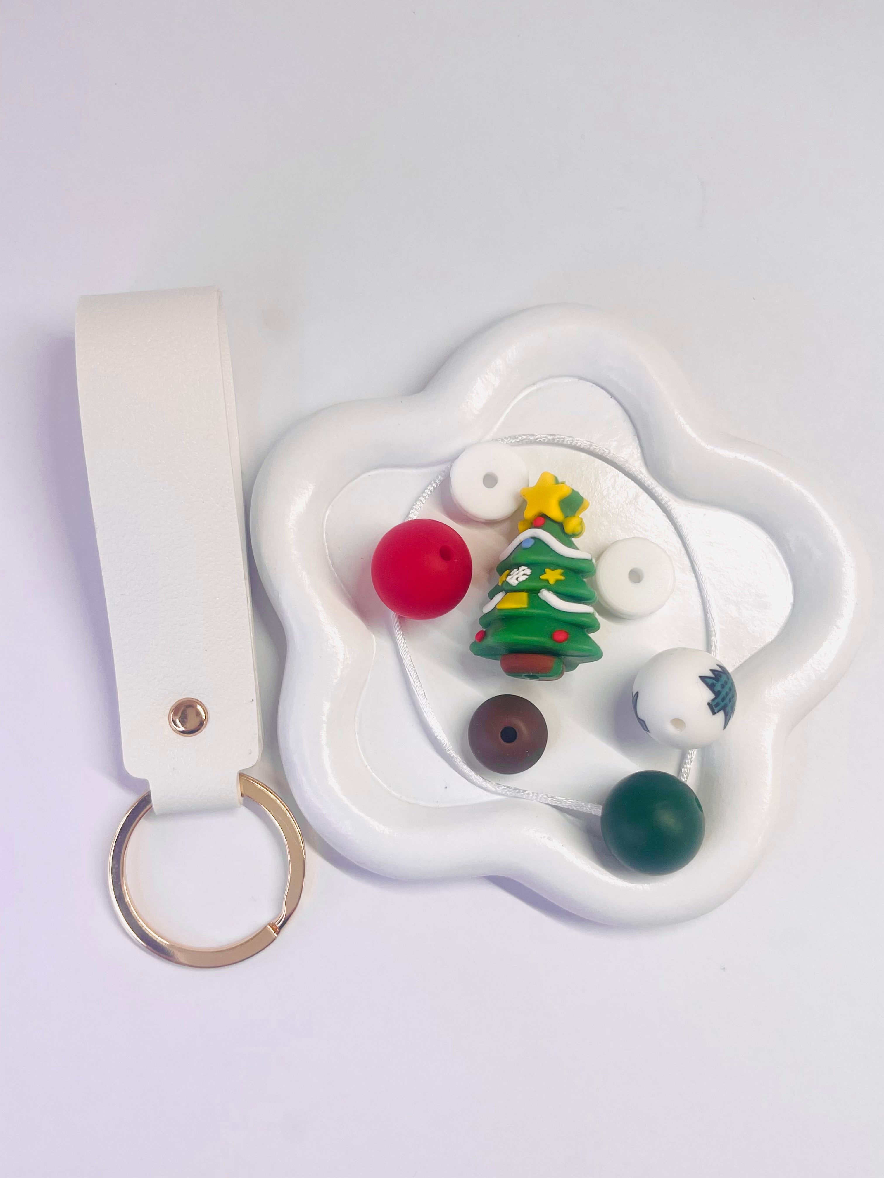 Karácsonyi DIY kulcstartó