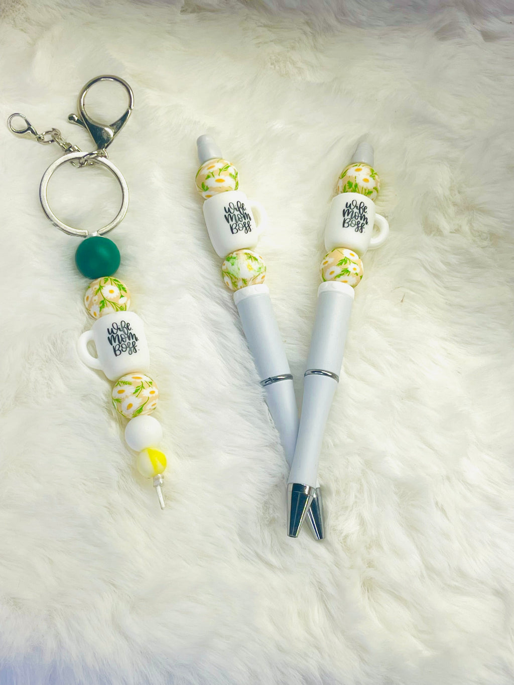 Wife-mom-boss kulcstartó